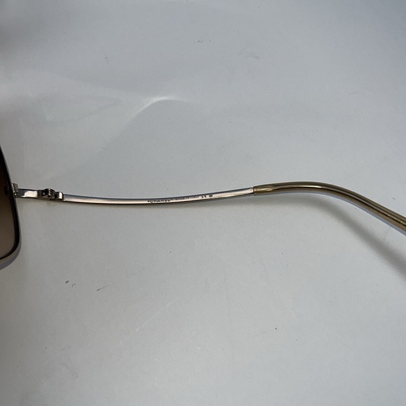 Authentic Vintage Chanel Gold Frame Sunglasses ~ 4132 - Picture 10 of 16